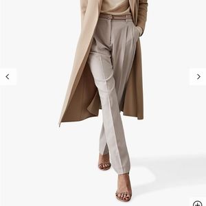 Reiss Pleated Esme Tapered Leg Pant NWOT